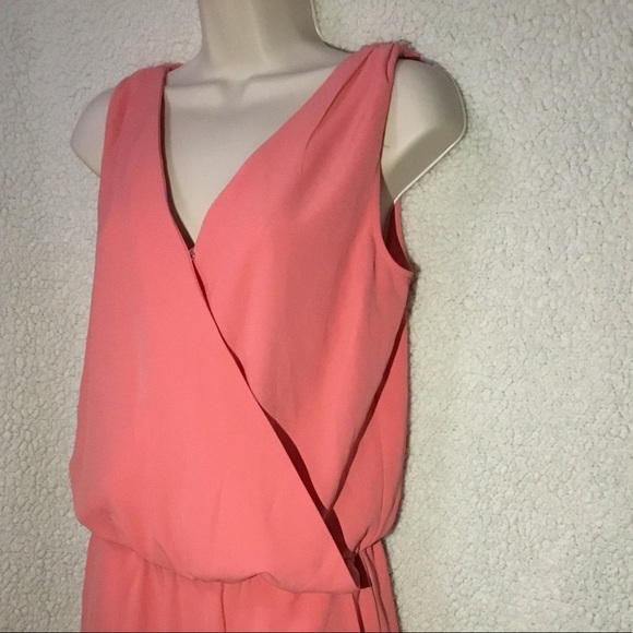 Romeo & Juliet Couture Coral Medium Jumpsuit - Picture 6 of 17
